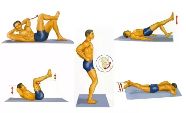 Füüsiliste harjutuste komplekt meeste potentsi suurendamiseks